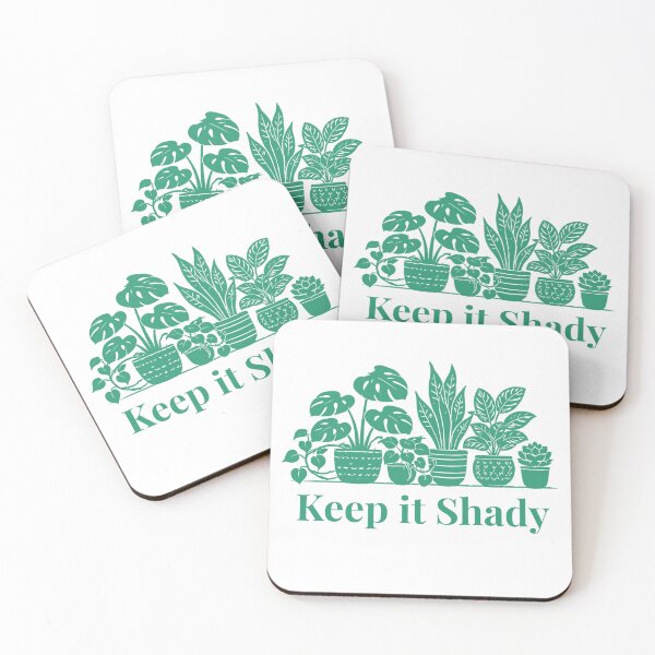 Item preview, Keep it Shady Houseplant Lover Gift Design Green designed and sold by EcologicoolShp.