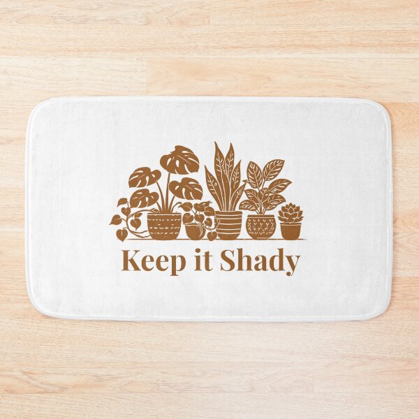 Item preview, Keep it Shady Houseplant Lover Gift Design Brown designed and sold by EcologicoolShp.