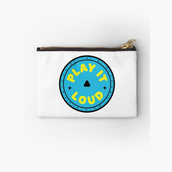 Item preview, Play It Loud Retro Vinyl Record Music Lover Badge designed and sold by FestivityFinds.