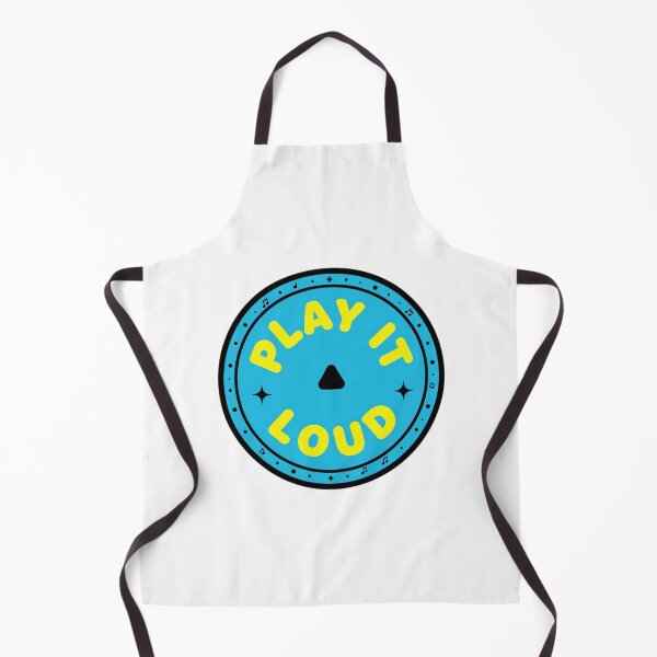 Item preview, Play It Loud Retro Vinyl Record Music Lover Badge designed and sold by FestivityFinds.