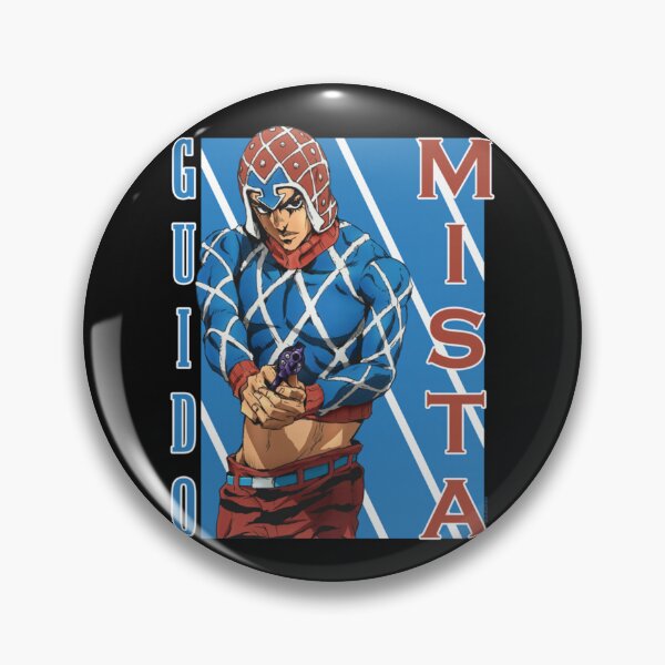 Item preview, JJBA Golden Wind Guido Mista Anime Long Sleeve designed and sold by Bhasinhz.