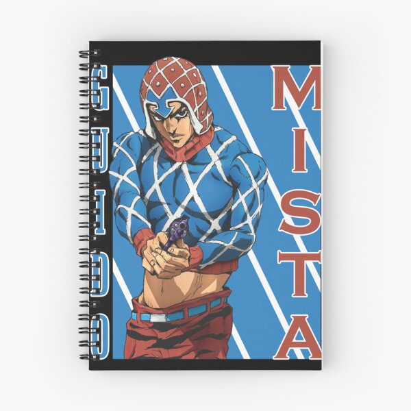 Artikelvorschau, JJBA Golden Wind Guido Mista Anime Langarmshirt entworfen und verkauft von Bhasinhz.