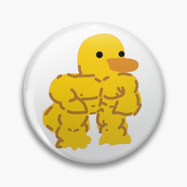 Item preview, Buff Duck the Jacked Duck designed and sold by HoneyDogCo.