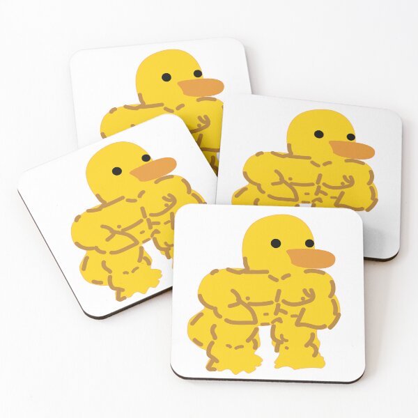 Item preview, Buff Duck the Jacked Duck designed and sold by HoneyDogCo.