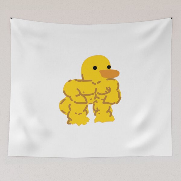 Item preview, Buff Duck the Jacked Duck designed and sold by HoneyDogCo.