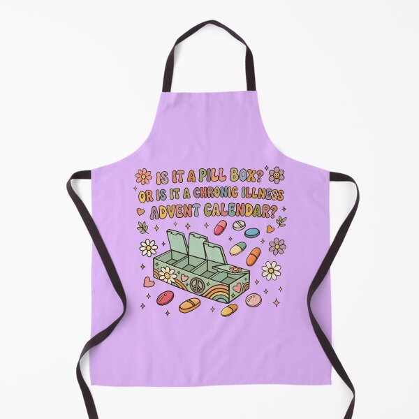 Item preview, Hippy Version of “Is it a pill box? Or is it a chronic illness advent calendar? designed and sold by CaitlynConnor.