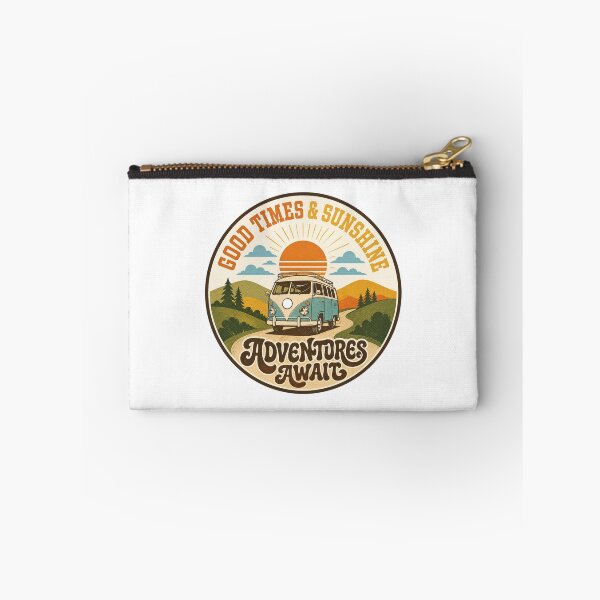 Item preview, Retro Good Times and Sunshine Adventures Await Camper Van designed and sold by FestivityFinds.
