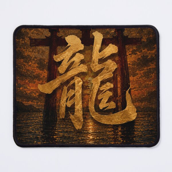 Item preview, Golden Dragon Torii Reflection designed and sold by Silent Japan Studio.