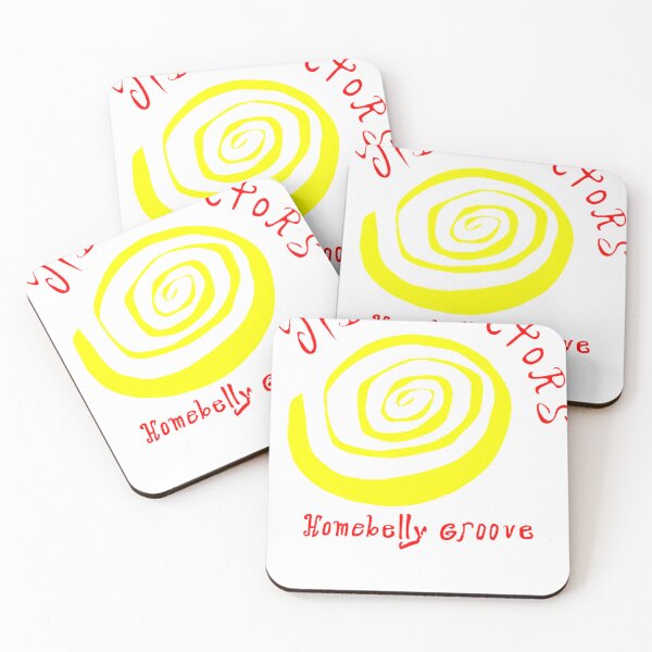 Item preview, Yellow Spiral Silhouette Band designed and sold by CosmicHollow.