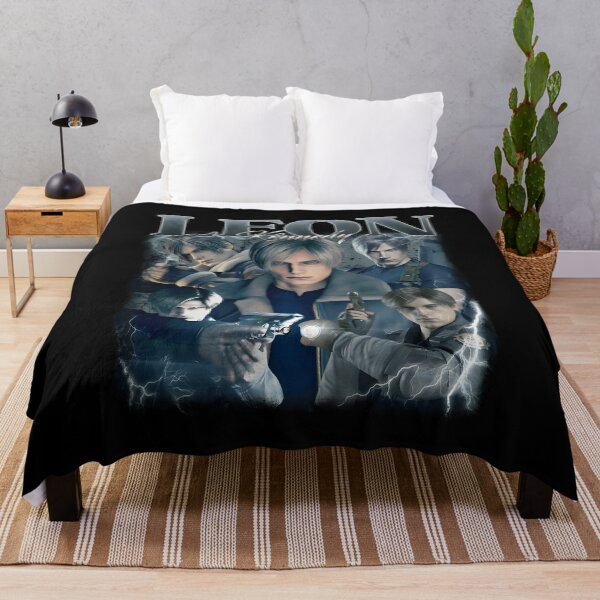 Item preview, Leon Kennedy Resident Evil Shirt Biohazard Horror Game Character Graphic designed and sold by LillyCustomTees.