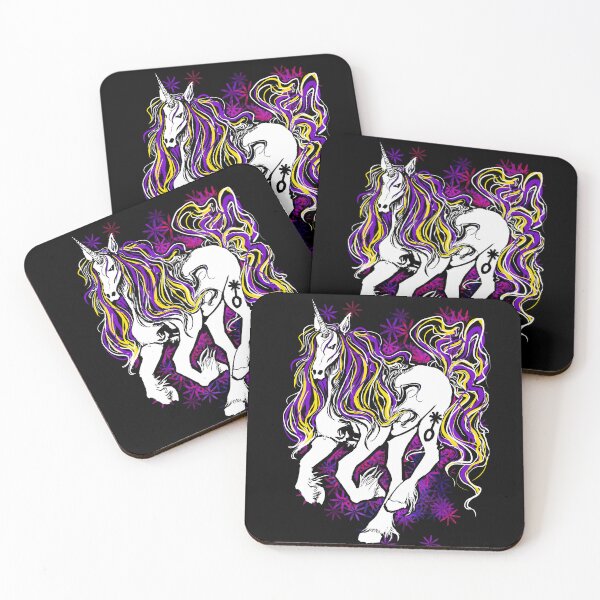 Item preview, Nonbinary Pride Unicorn designed and sold by Hexerei.