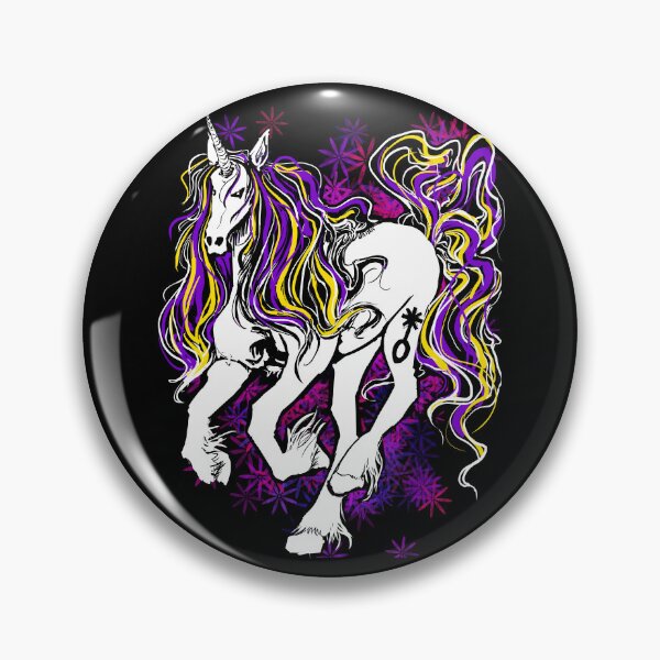 Item preview, Nonbinary Pride Unicorn designed and sold by Hexerei.