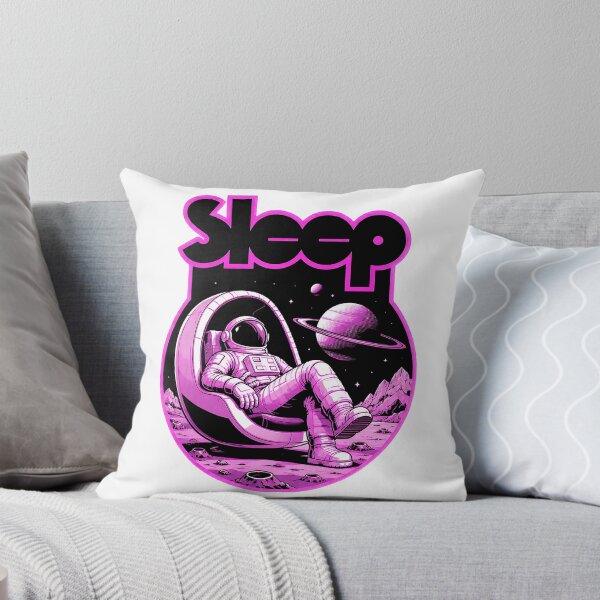 Item preview, Sleep Band Astronaut Space Chill Out Purple Neon Art designed and sold by ZubairNalban.