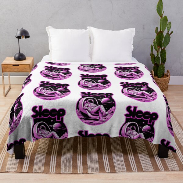 Item preview, Sleep Band Astronaut Space Chill Out Purple Neon Art designed and sold by ZubairNalban.
