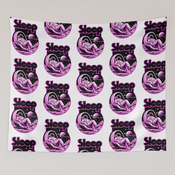 Item preview, Sleep Band Astronaut Space Chill Out Purple Neon Art designed and sold by ZubairNalban.