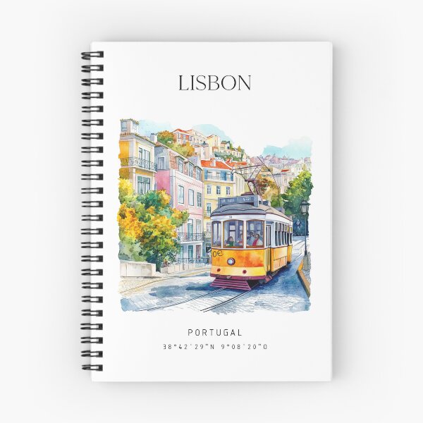 Item preview, Lisbon Watercolor Poster – Portugal Travel Art designed and sold by LanaMeyers.