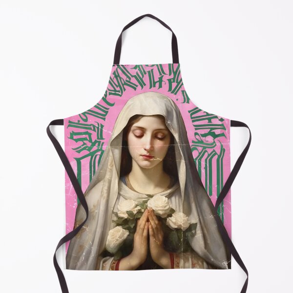 Item preview, Sacred Virgin Mary Pink Vintage designed and sold by iconiicc.