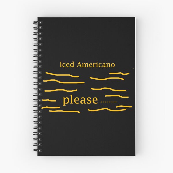 Item preview, Iced Americano Please designed and sold by EllieBussau.