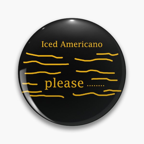 Item preview, Iced Americano Please designed and sold by EllieBussau.