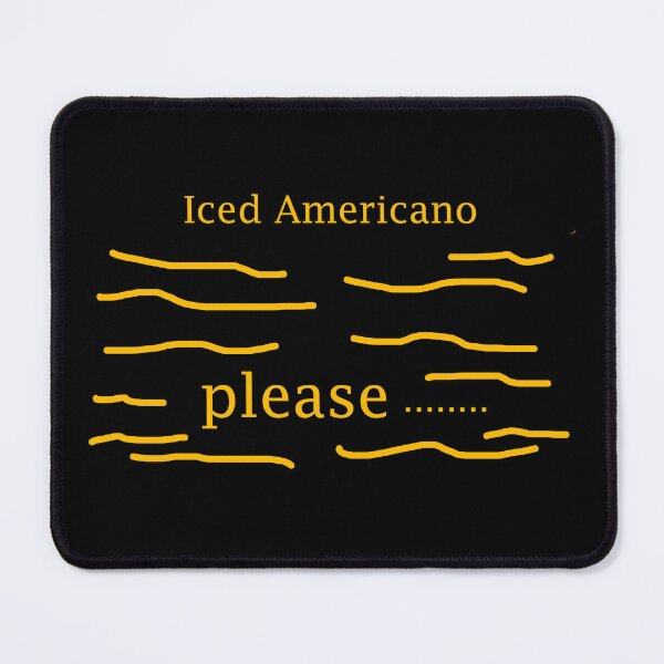 Item preview, Iced Americano Please designed and sold by EllieBussau.