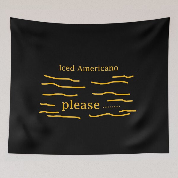 Item preview, Iced Americano Please designed and sold by EllieBussau.