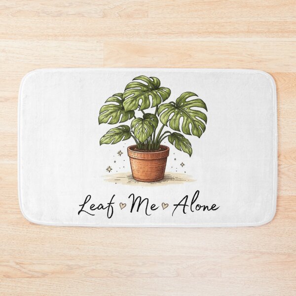 Item preview, Leaf Me Alone Houseplant Lover Gift Design designed and sold by EcologicoolShp.