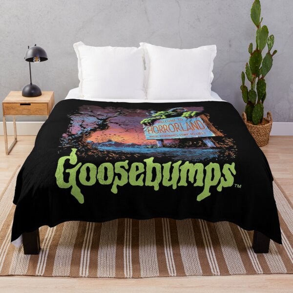 Item preview, Goosebumps Halloween Haunted House Vintage Horror Shirt designed and sold by Polwick-Drbala.