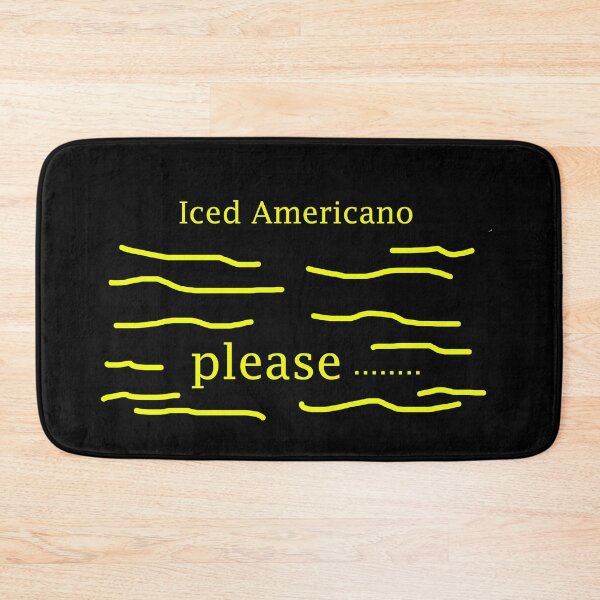 Item preview, Iced Americano Please designed and sold by EllieBussau.