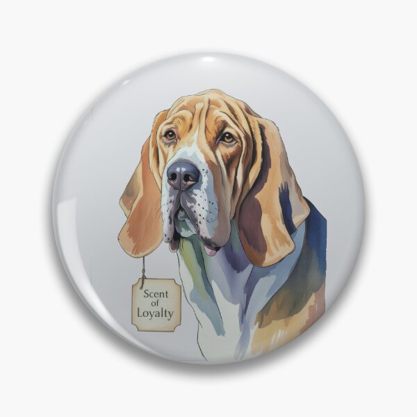 Item preview, Bloodhound Wrinkled Portrait designed and sold by JebliDesign.