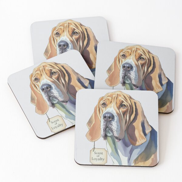 Item preview, Bloodhound Wrinkled Portrait designed and sold by JebliDesign.