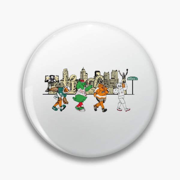 Item preview, Philadelphia Sports Mascots Skyline Parade designed and sold by WilliamTh31257.