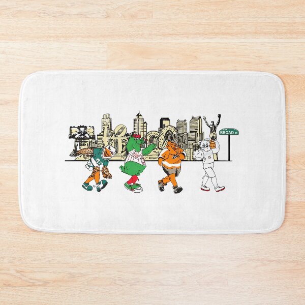 Item preview, Philadelphia Sports Mascots Skyline Parade designed and sold by WilliamTh31257.