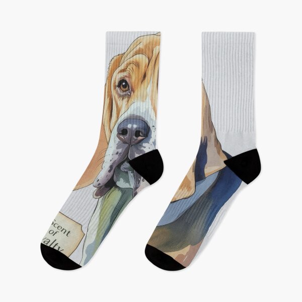Item preview, Bloodhound Wrinkled Portrait designed and sold by JebliDesign.