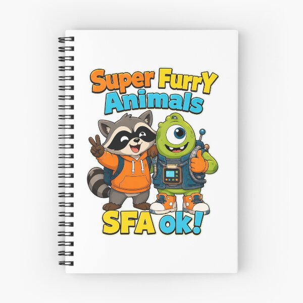 Item preview, Super Furry Animals SFA OK! Cartoon designed and sold by ZubairNalban.