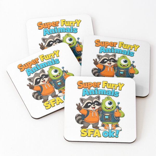 Item preview, Super Furry Animals SFA OK! Cartoon designed and sold by ZubairNalban.