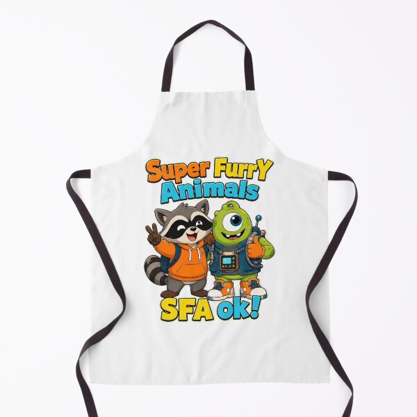 Item preview, Super Furry Animals SFA OK! Cartoon designed and sold by ZubairNalban.