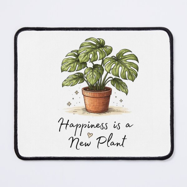 Item preview, Happiness is a New Plant Houseplant Lover Design designed and sold by EcologicoolShp.