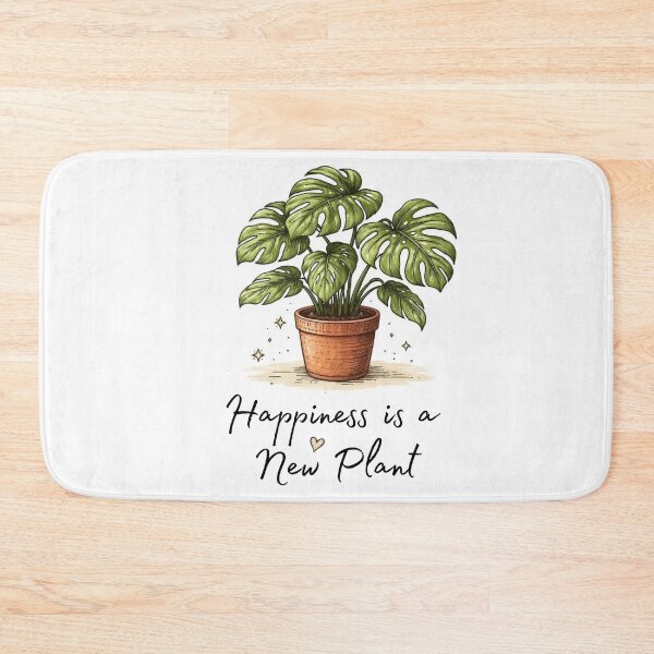 Item preview, Happiness is a New Plant Houseplant Lover Design designed and sold by EcologicoolShp.