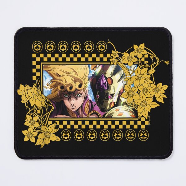 Item preview, JJBA Giorno Ornate Gold Leaf Frame Anime designed and sold by Bhasinhz.