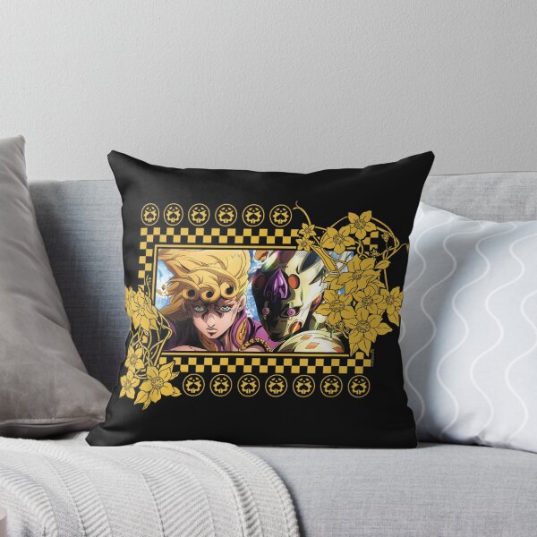 Item preview, JJBA Giorno Ornate Gold Leaf Frame Anime designed and sold by Bhasinhz.