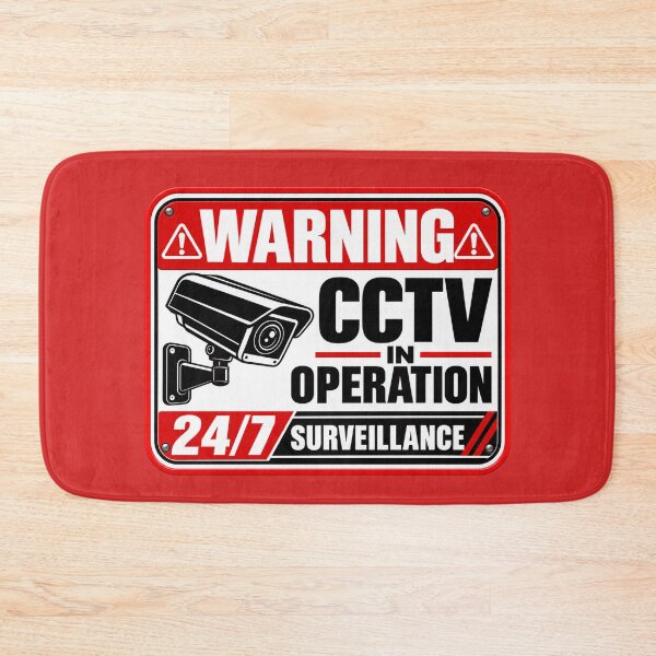 Item preview, CCTV Warning sign 04 designed and sold by Somchartthai.