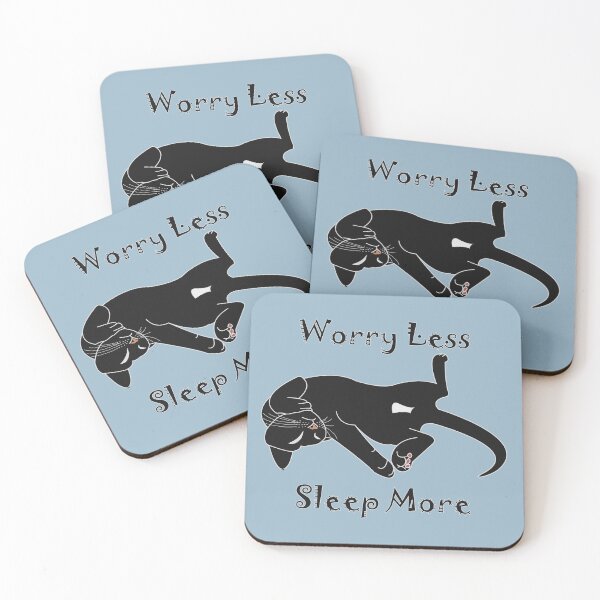 Item preview, Worry Less, Sleep More designed and sold by yuretzius.
