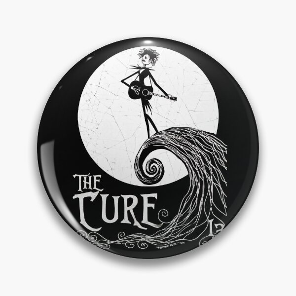 Item preview, The Cure Jack Skellington Guitar Moon designed and sold by GWARTUKSTORE.