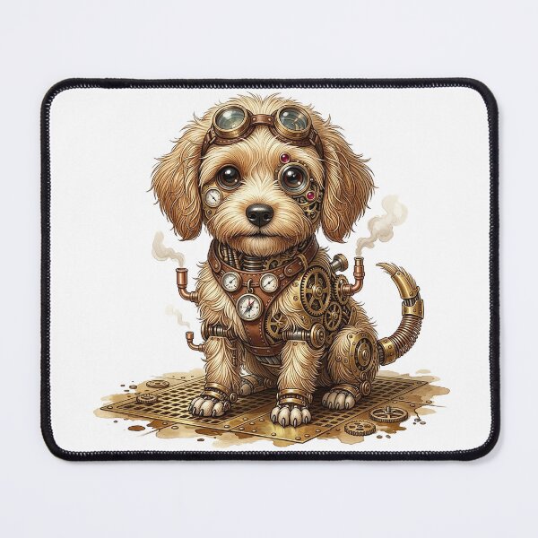 Item preview, Labrador Puppy SteamPunk designed and sold by MarigoldenSoul.