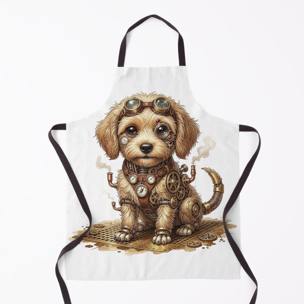 Item preview, Labrador Puppy SteamPunk designed and sold by MarigoldenSoul.
