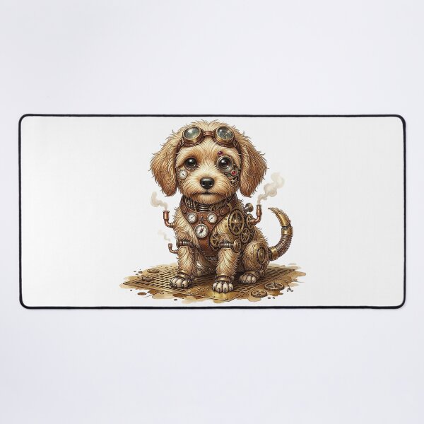 Item preview, Labrador Puppy SteamPunk designed and sold by MarigoldenSoul.