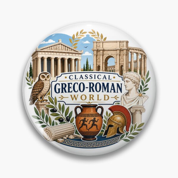 Item preview, Classical Greco-Roman World Ancient History Design designed and sold by Myra365Art.