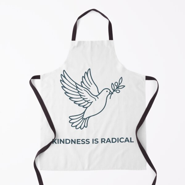 Item preview, Kindness Is Radical Peace Dove Minimalist Line Art designed and sold by AmberlightArt.