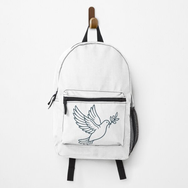 Item preview, Kindness Is Radical Peace Dove Minimalist Line Art designed and sold by AmberlightArt.