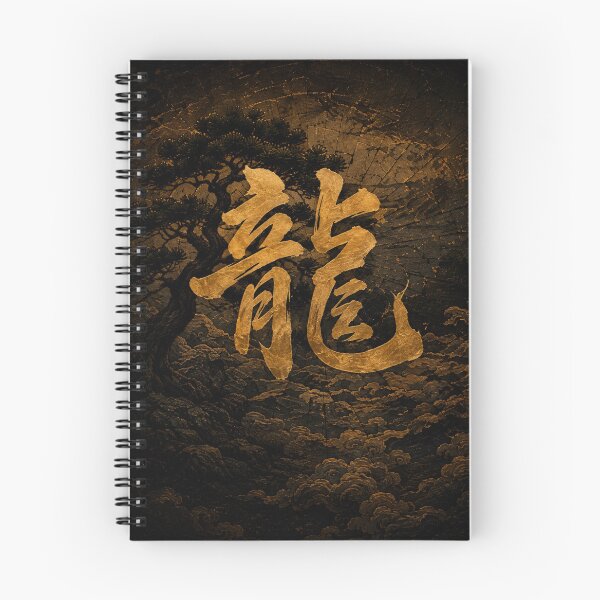 Item preview, Golden Dragon Pine Landscape designed and sold by  Silent Japan Studio.